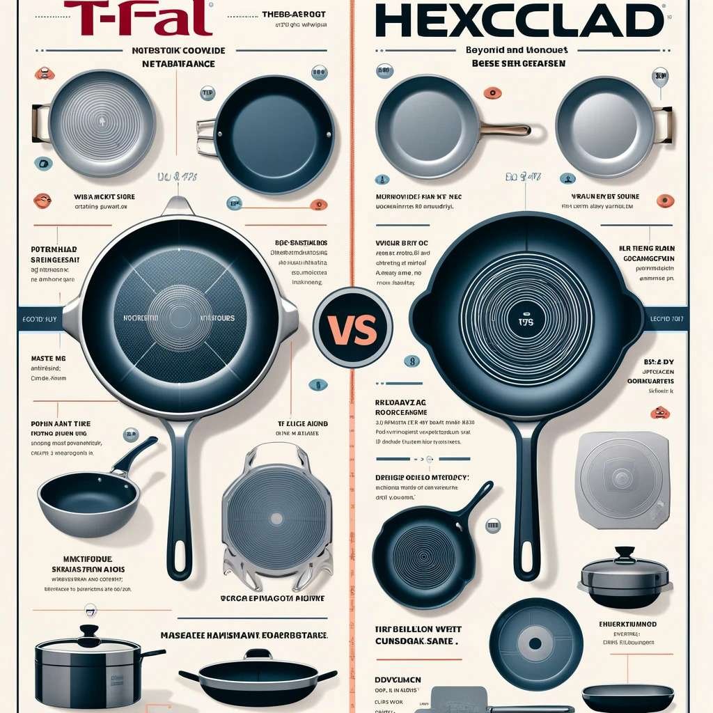 T-fal vs. HexClad Cookware