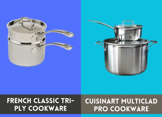 Cuisinart MultiClad Pro vs French Classic Tri-Ply Cookware