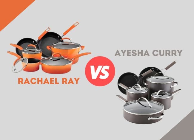 Rachael Ray vs Ayesha Curry Cookware