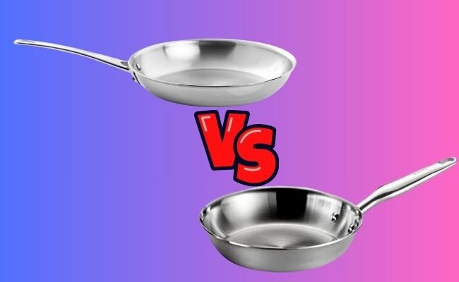 T-fal Tri-Ply Model E469SC VS Farberware Millennium Stainless Steel Cookware Set