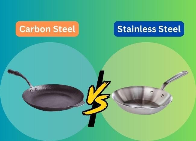 Carbon Steel Vs. Stainless Steel Pans